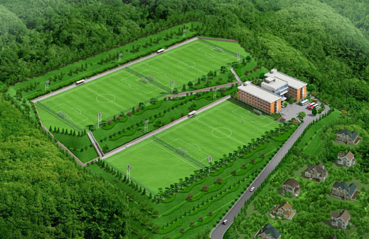 김희태 축구센터 축구장 조성공사