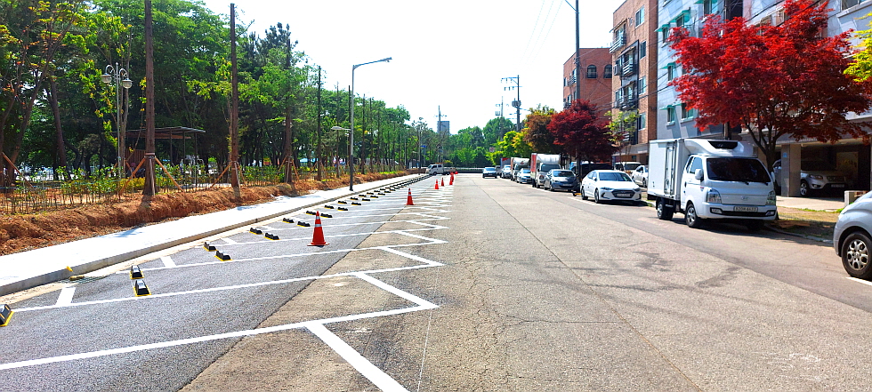 본오동(고목로) 노상주차장 조성공사